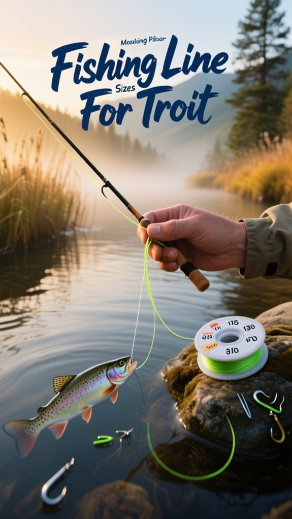 What Size Fishing Line For Trout: Exact Sizes For Success