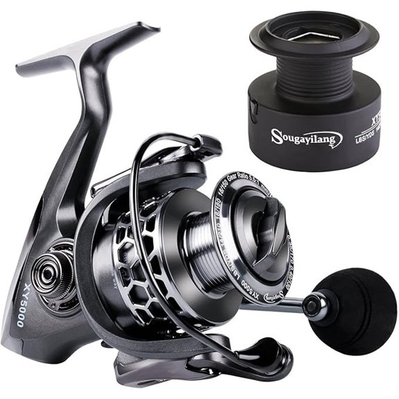 Sougayilang Aluminum Spinning Fishing Reel