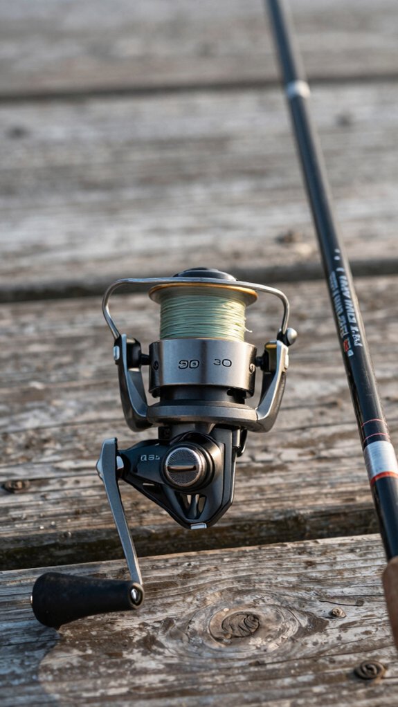 lightweight mid size versatile reel