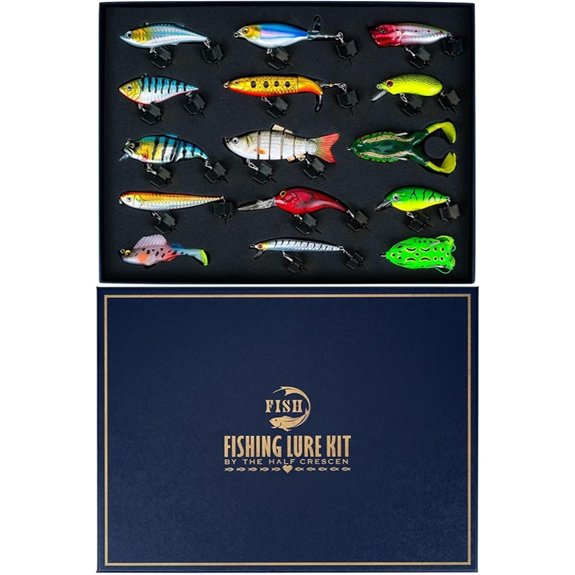 Fishing Lures Kit for Bass Trout Pike