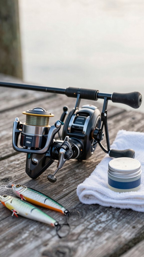 maintain spools brakes rollers