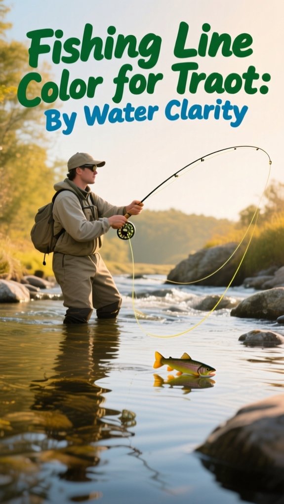 What Color Fishing Line For Trout: Choose By Water Clarity
