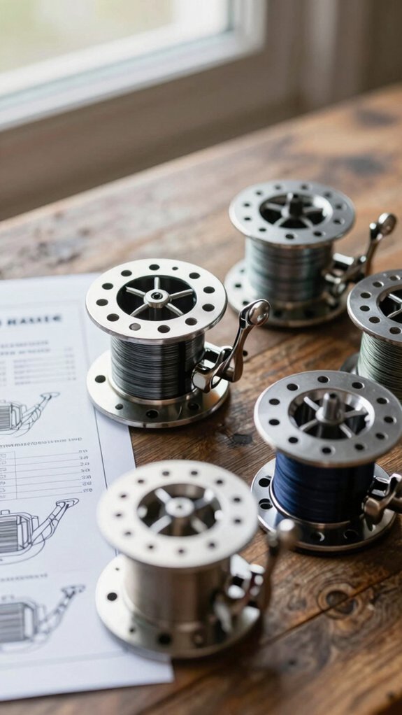 match reel size to fishing