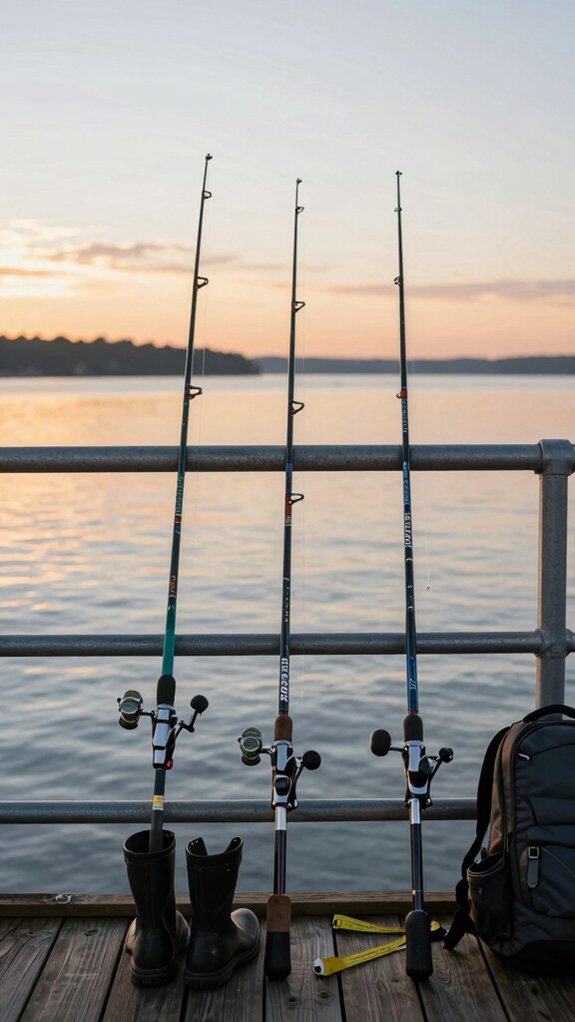 match rod length to platform