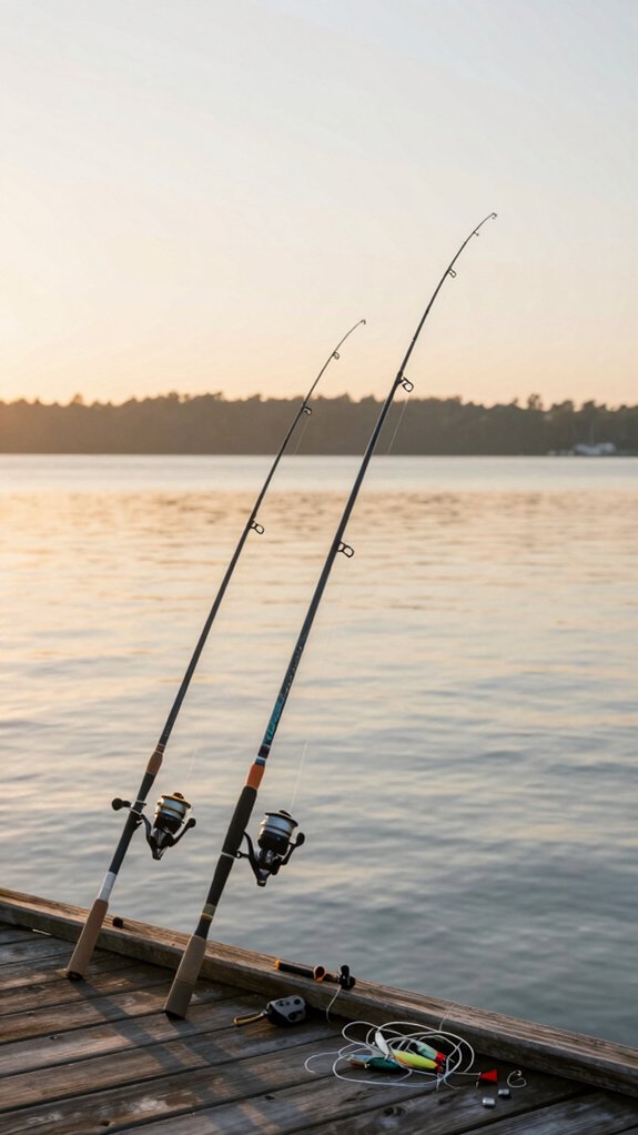 match rod length to platform