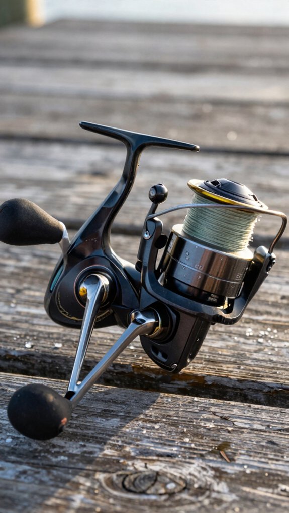medium 3000 size spinning reel