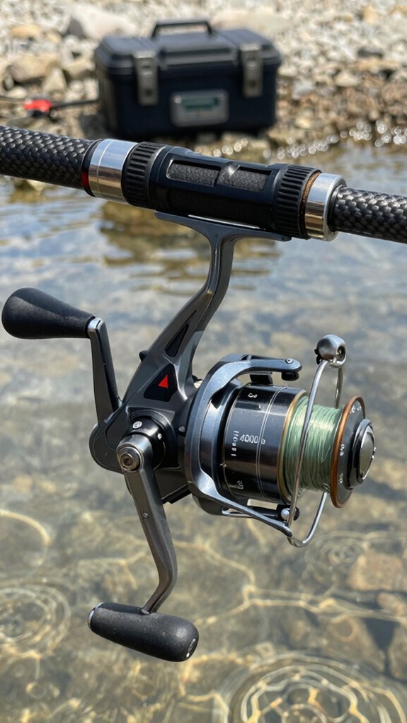 medium sized versatile fishing reel