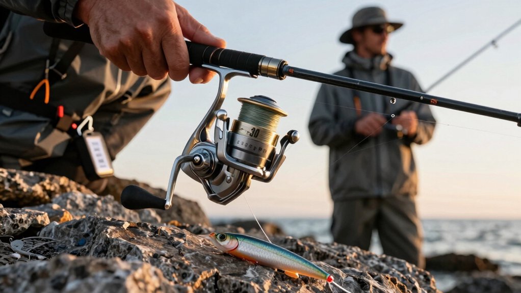 moderate freshwater spinning reel