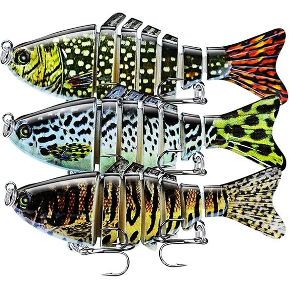 Multi-Jointed Lifelike Swimbait Fishing Lures
