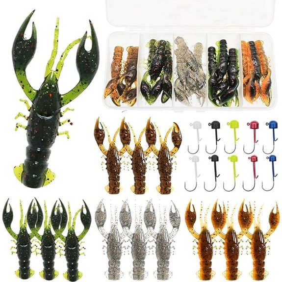 Ned Rig Fishing Lure Kit (25/60pcs)