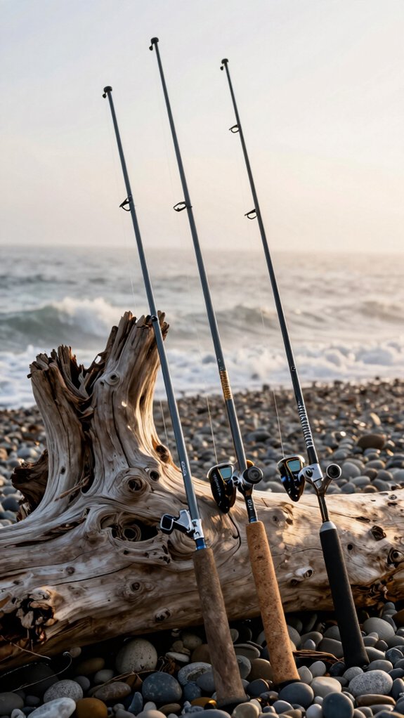 nine to ten and a half foot graphite