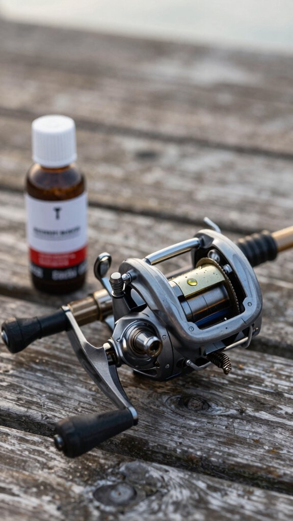 oil reel clean precise