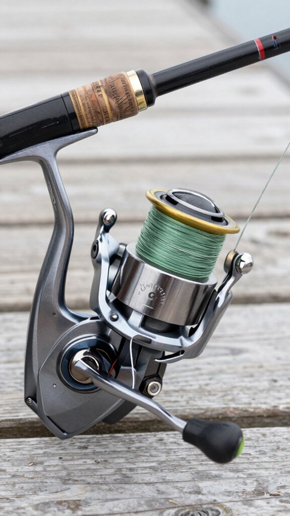 open bail solid arbor