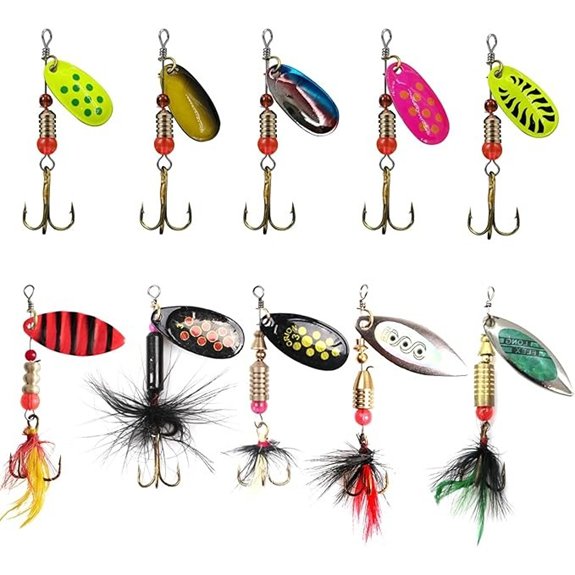 Rooster Tail Fishing Lures (10-20PCS)