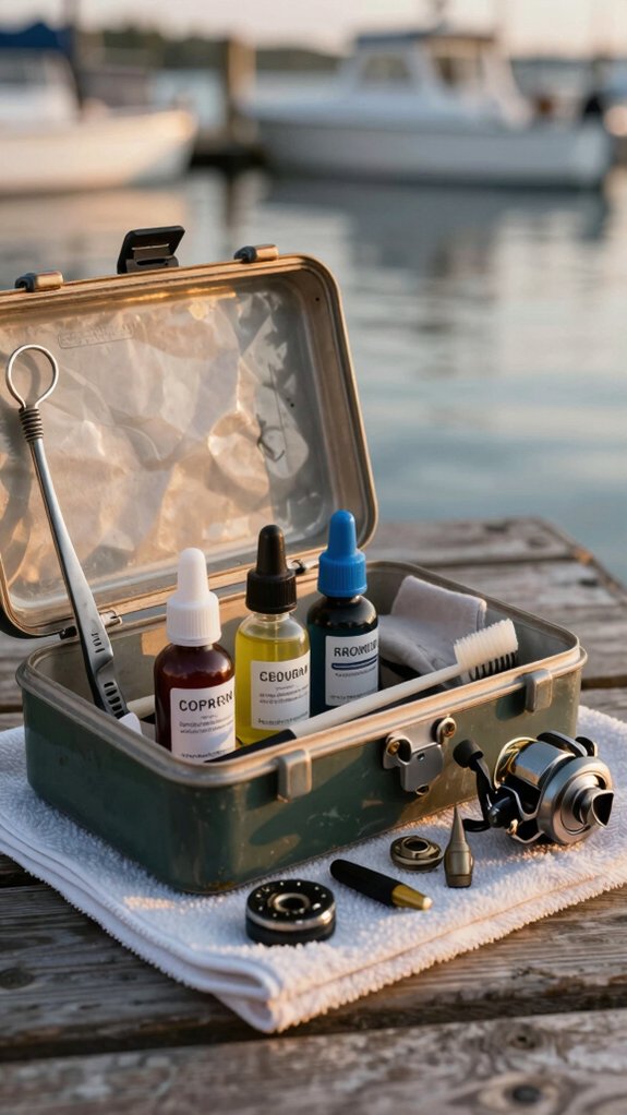 post fishing reel care ritual