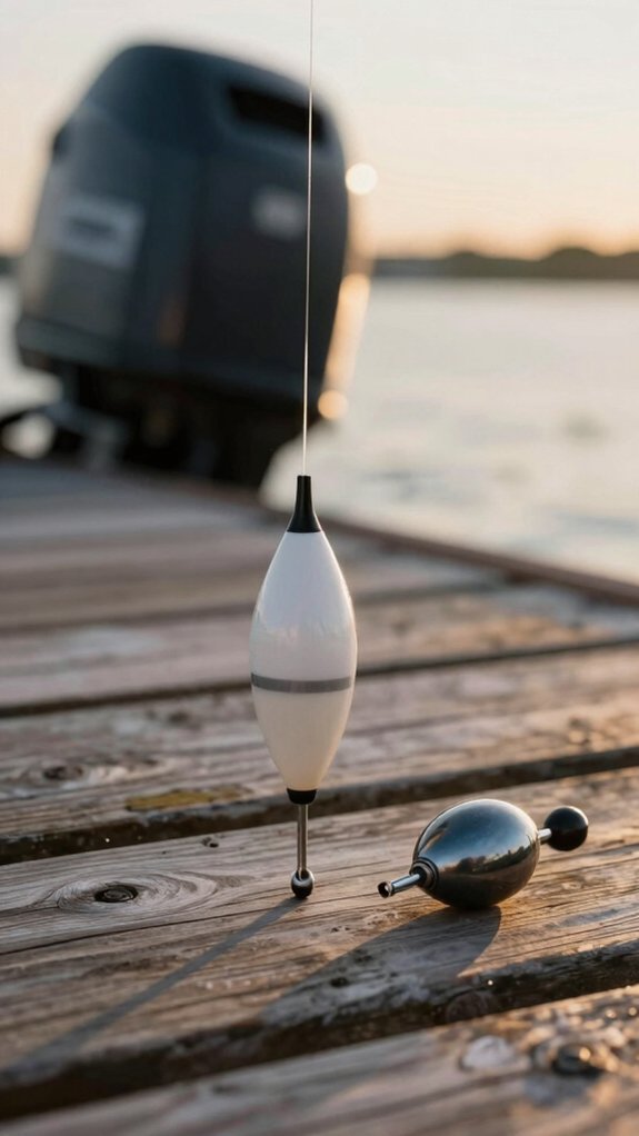 precise depth controlled suspended bait