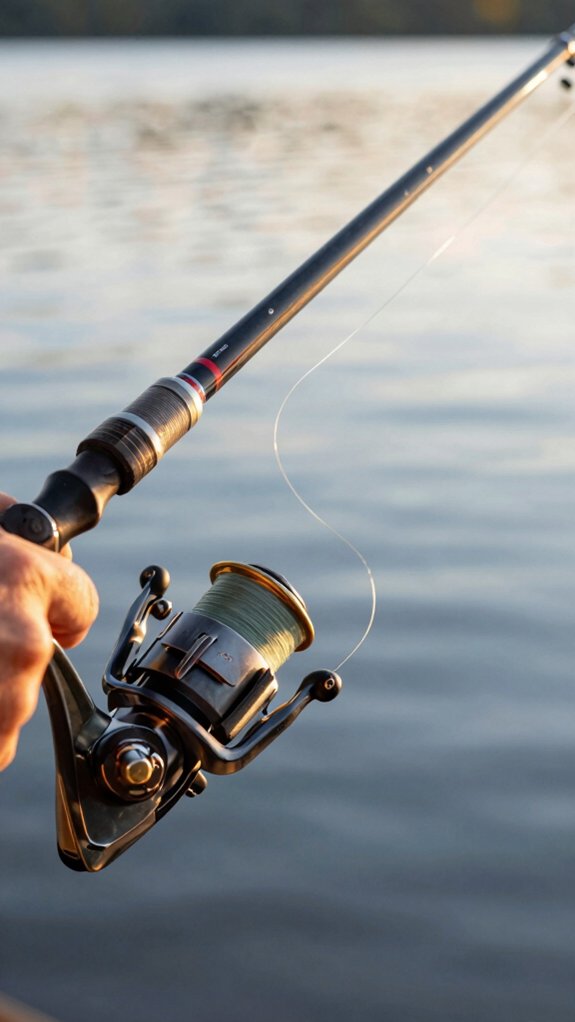 prevent line twist while spooling