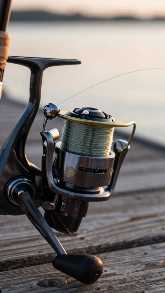 prevent line unspooling proper spool orientation