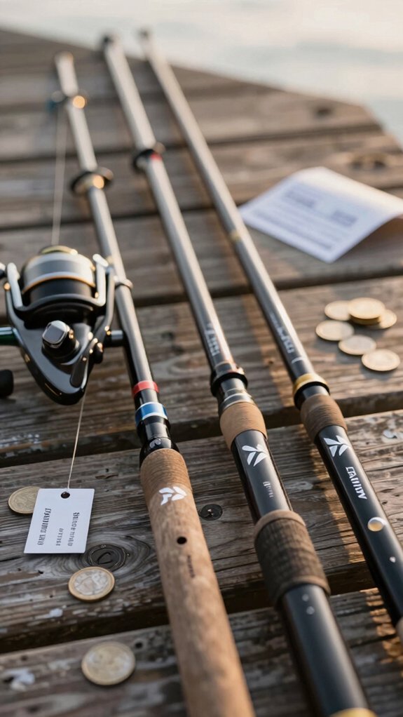 price to performance fishing rods