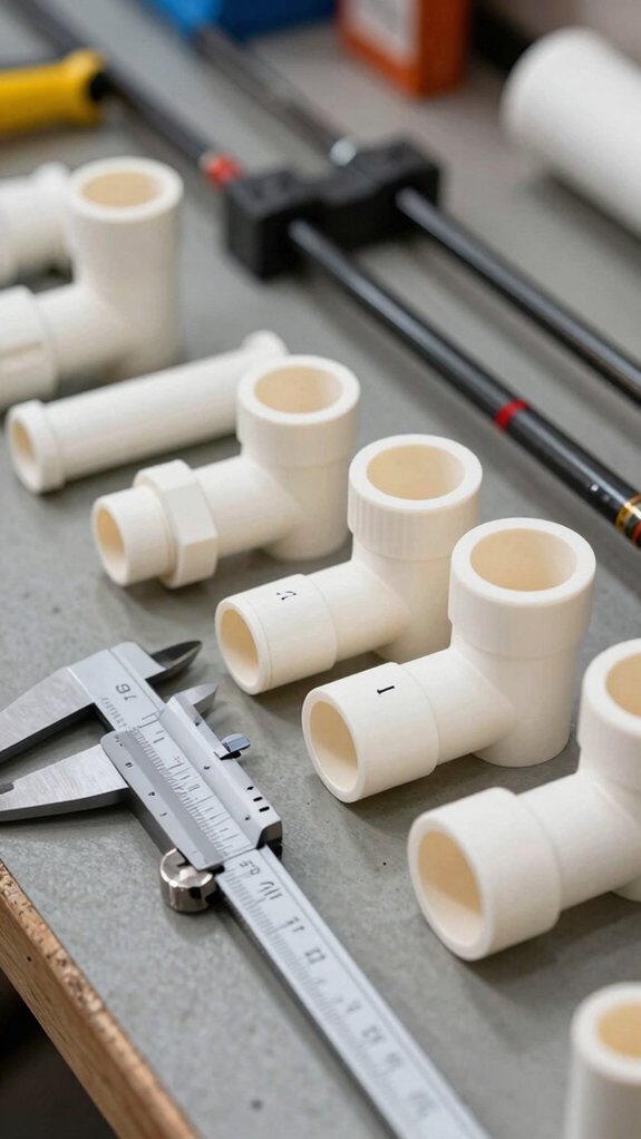 pvc diameter for rods