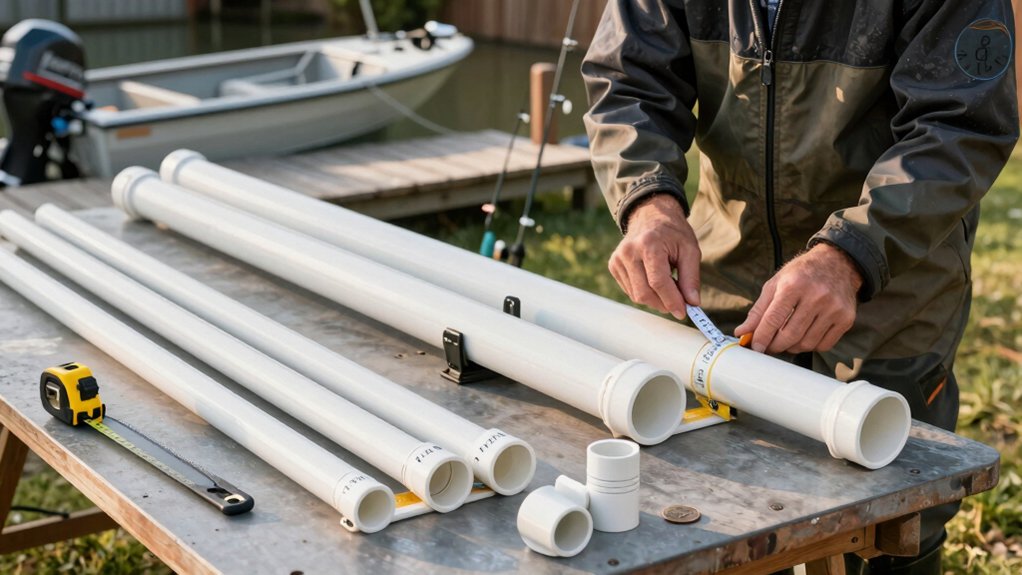 pvc sizes for rodholders