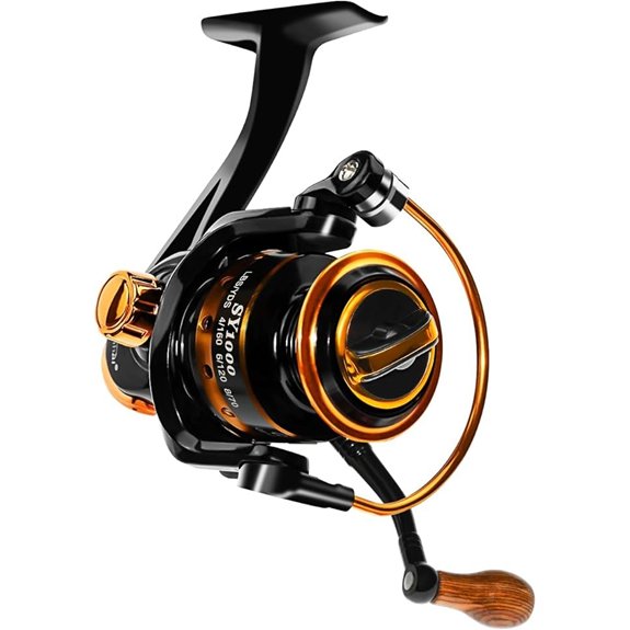 QINGLER Lightweight Spinning Fishing Reel