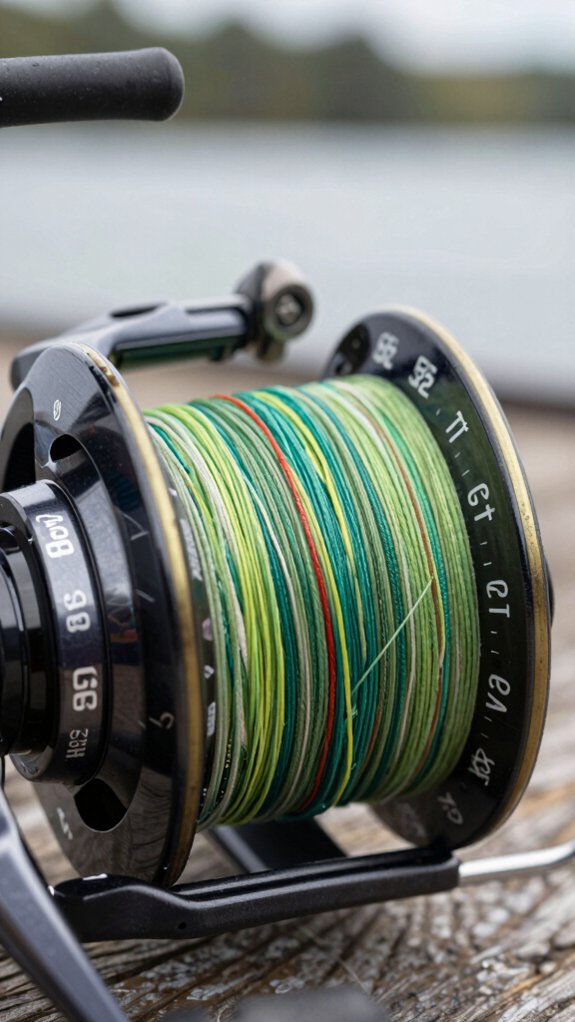 read spool markings compare diameters