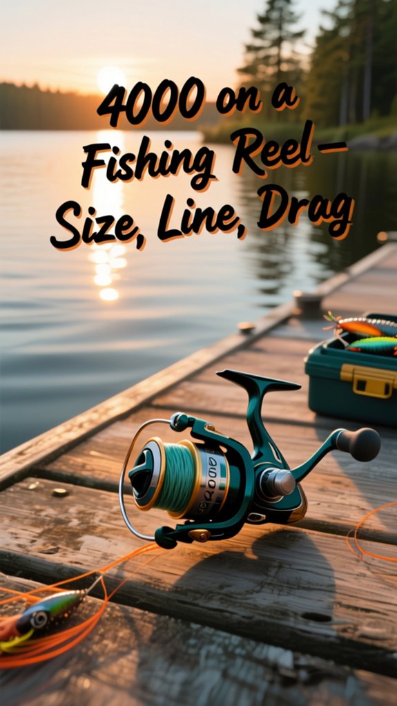 What Does 4000 Mean On A Fishing Reel: Size, Line, Drag