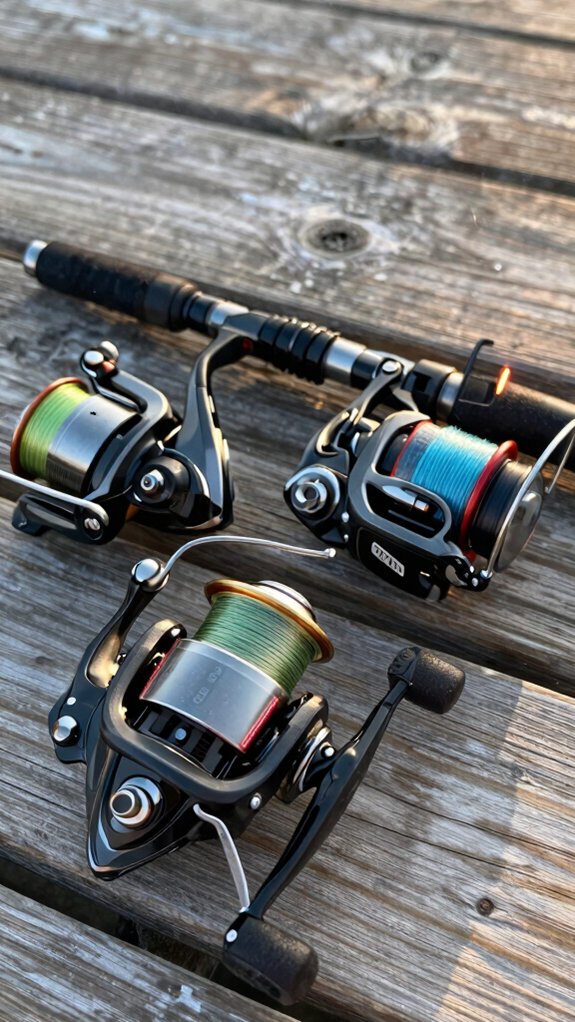 reel specific restringing and tension