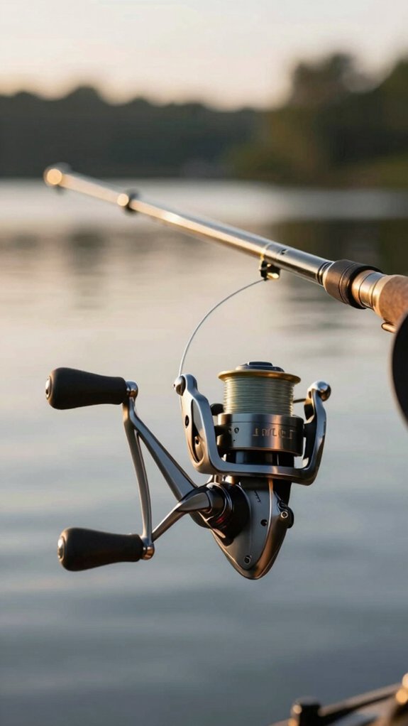 reel with non dominant hand