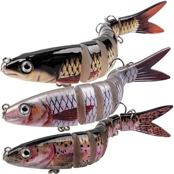 ReeMoo Multi-Jointed Fishing Lures for Bass