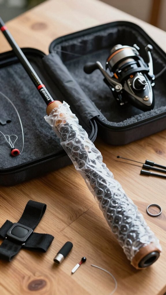 remove reels pad sections