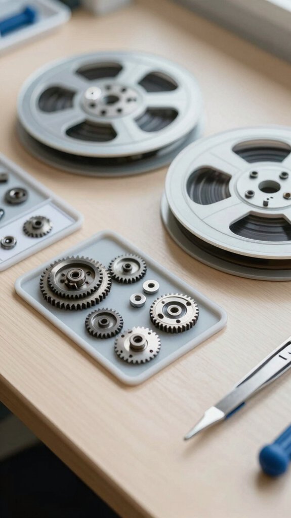 remove spool organize small parts