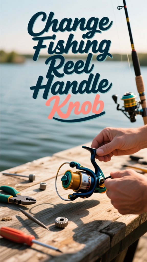 How To Change A Fishing Reel Handle Knob: Step-By-Step