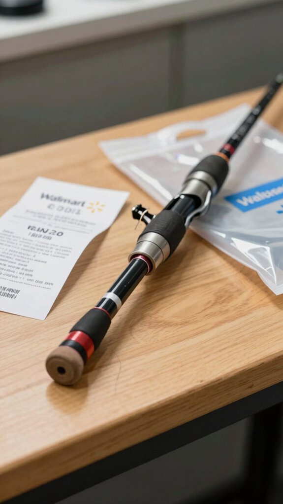 return defective fishing rod