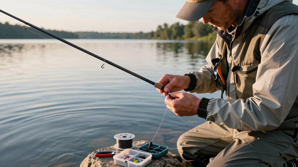 rig fishing line properly