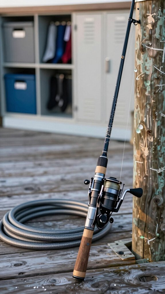 rinse dry remove reel