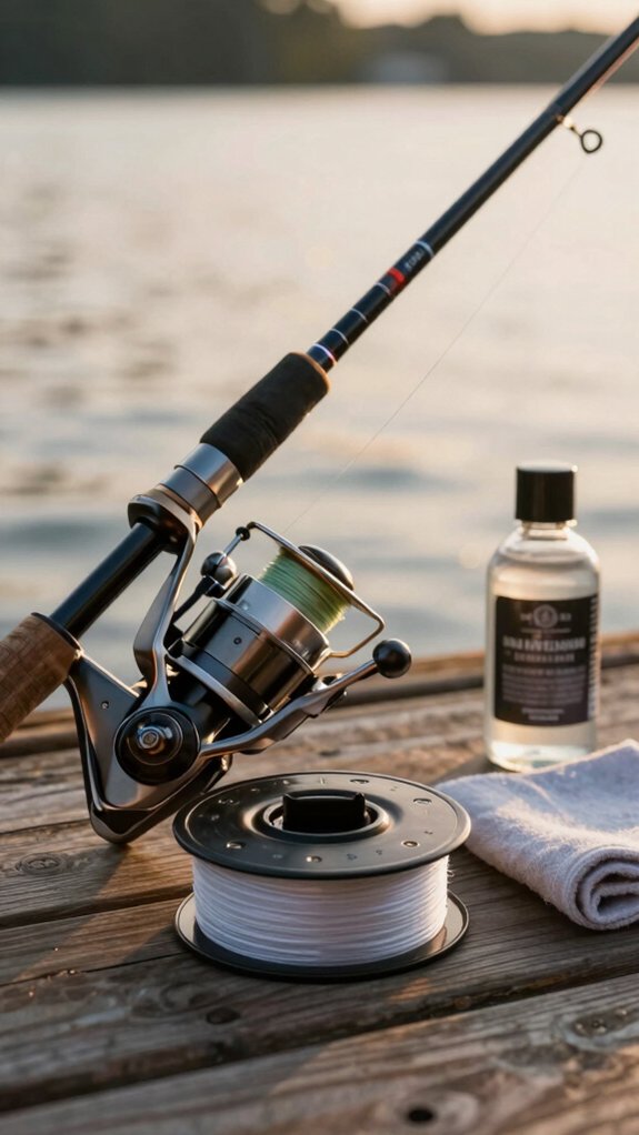 rinse lubricate tension replace