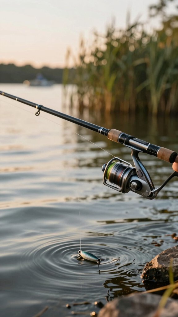 rod flex amplifies cast precision