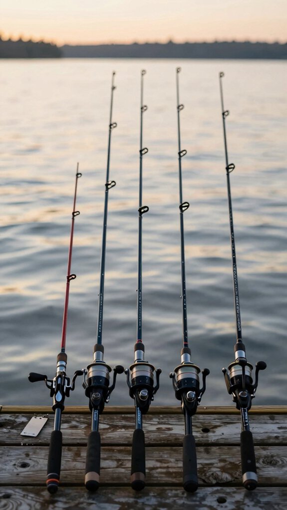 rod lengths by technique