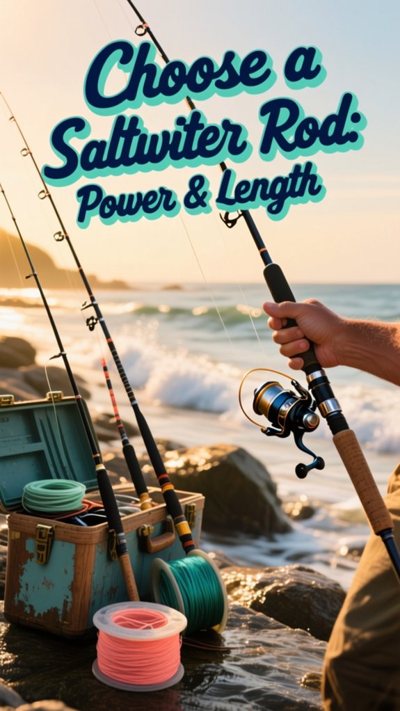 How To Choose A Fishing Rod For Saltwater: Power & Length