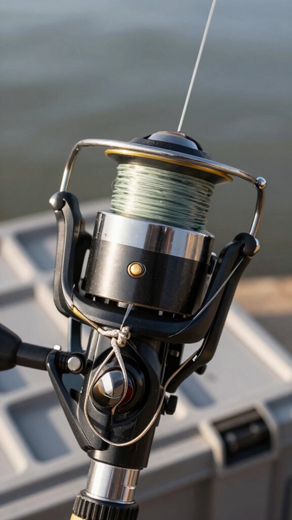 secure backed properly filled spool