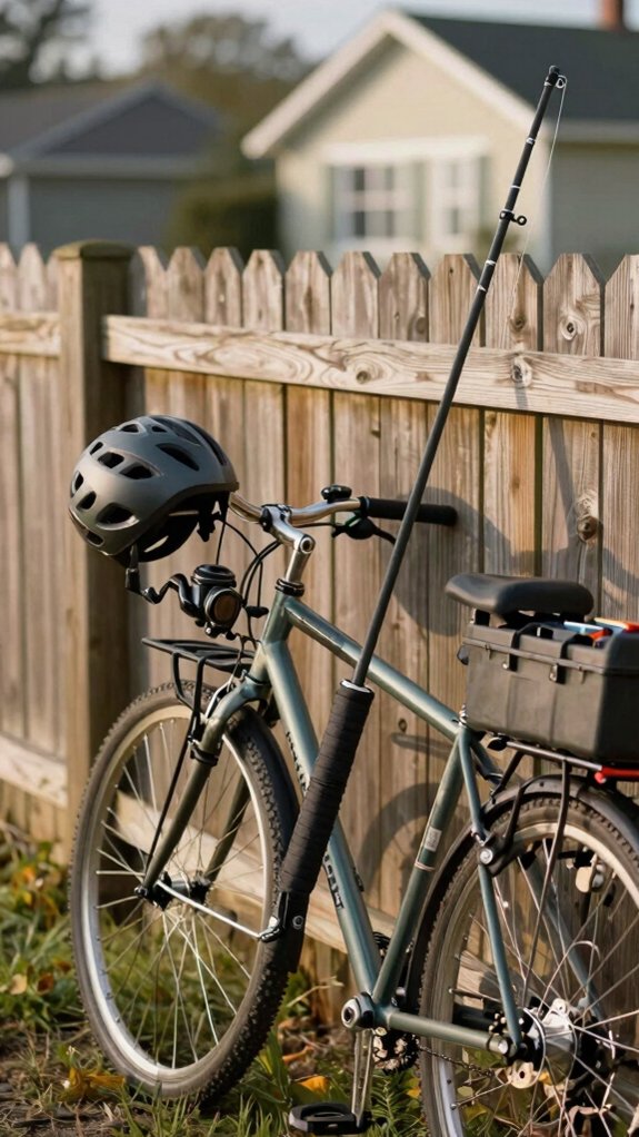 secure low protected rod overhang