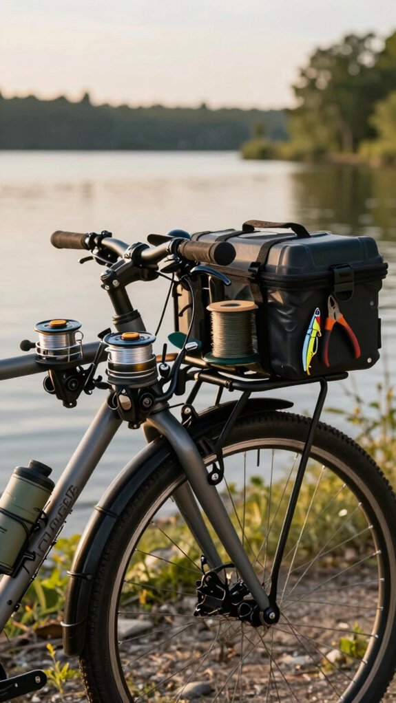 secure reels quiet tackle