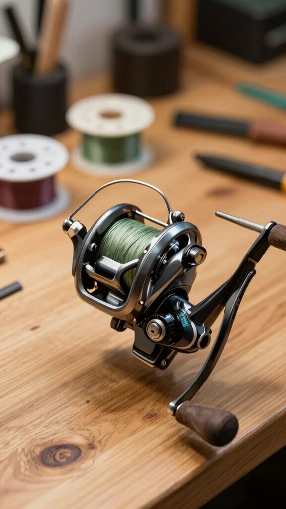 secure snug tensioned spool