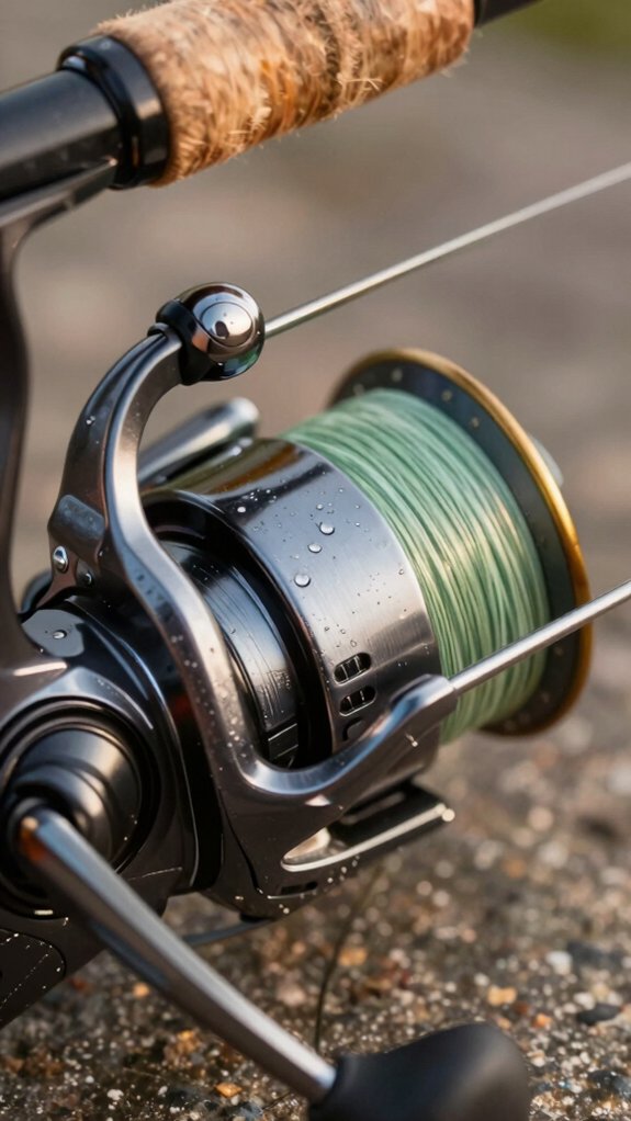 secure spool knots for braid