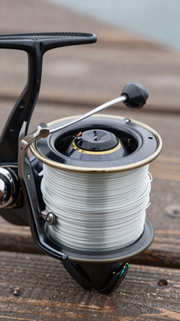 secure spool tensioned rim filled