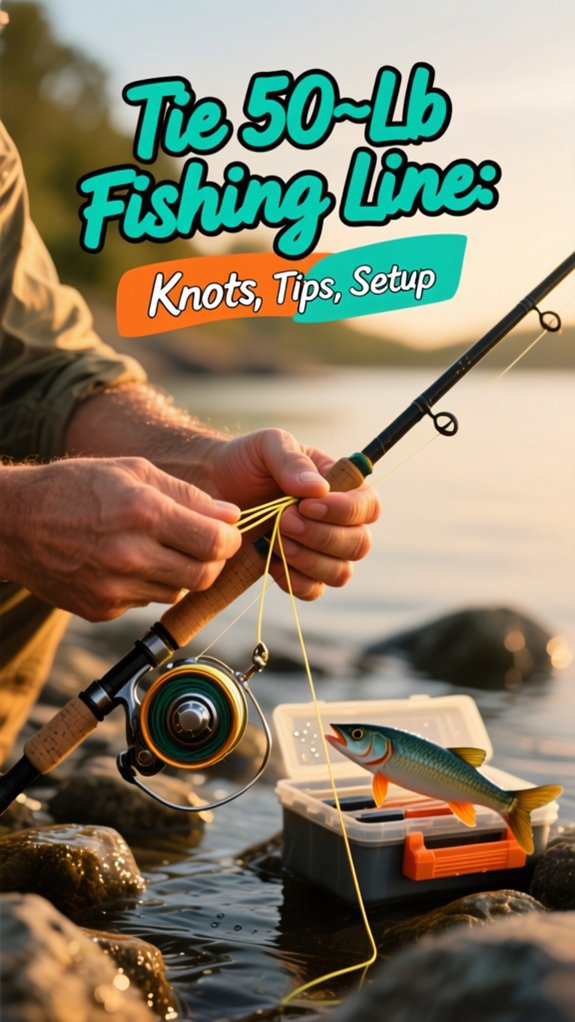 How To Tie 50-Lb Fishing Line: Knots, Tips, And Setup
