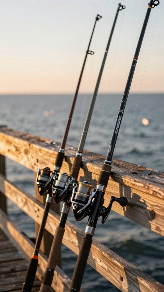 seven to eight foot medium heavy setup