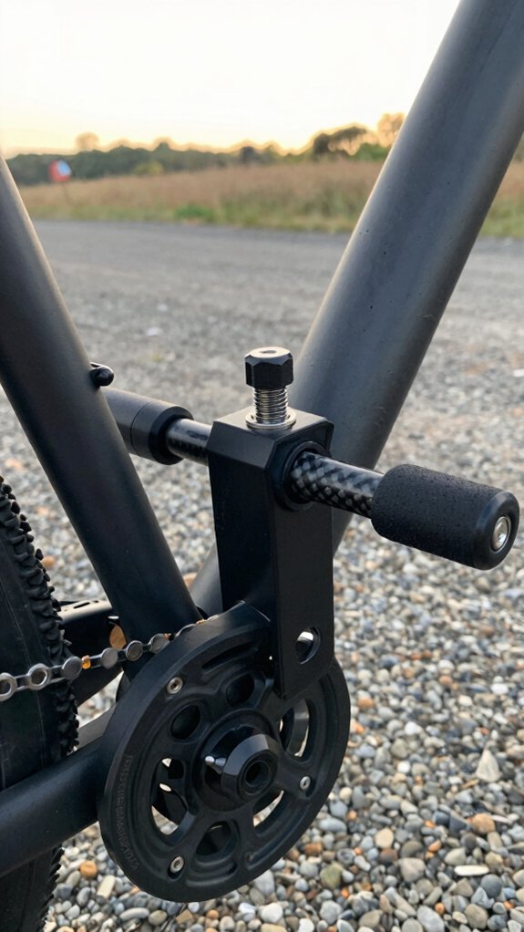 simple pvc bike rod holder